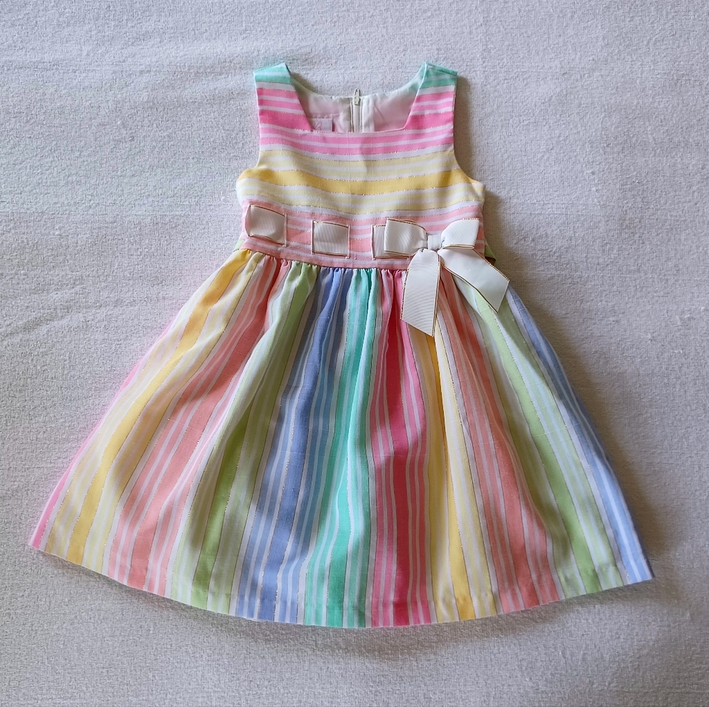 BONNIE JEAN Girl's Striped Dress, size 5 - Picture 7 of 16